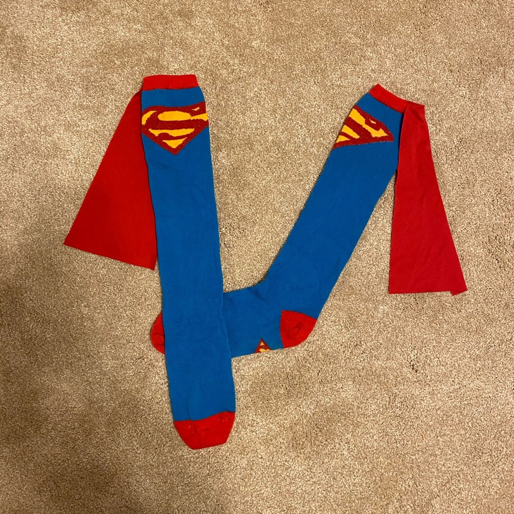 Superman High Socks